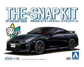 Nissan  - GT-R black - 1:32 - Aoshima - 05640 - abk05640 | Toms Modelautos