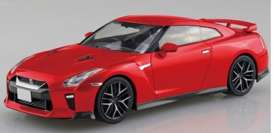 Nissan  - GT-R red - 1:32 - Aoshima - 05825 - abk05825 | Toms Modelautos