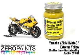 Zero Paints Paint - Yamaha MotoGP Extreme Yellow - Zero Paints - ZP1044 | Toms Modelautos