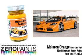 Zero Paints Paint - McLaren Orange - Zero Paints - ZP1063 | Toms Modelautos