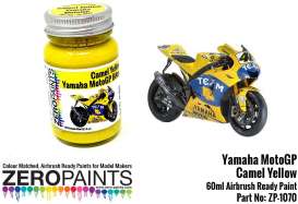 Zero Paints Paint - Camel Yellow Yamaha MotoGP - Zero Paints - ZP1070 | Toms Modelautos