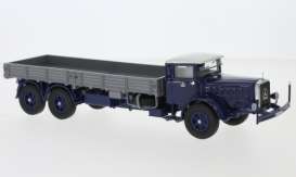 Mercedes Benz  - L10000 1937 blue/grey - 1:43 - NEO Scale Models - 46720 - neo46720 | Toms Modelautos