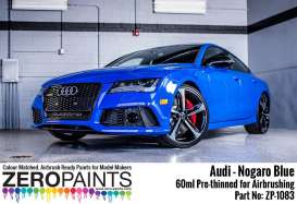 Zero Paints Paint - Nogaro blue - Zero Paints - ZP1083b | Toms Modelautos