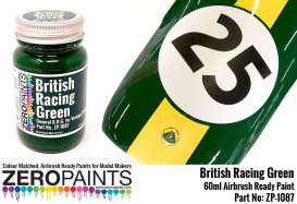 Zero Paints Paint - British Racing Green - Zero Paints - ZP1087 | Toms Modelautos