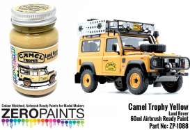 Zero Paints Paint - Land Rover Camel Trophy Yellow - Zero Paints - ZP1088 | Toms Modelautos