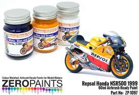 Zero Paints Paint - Repsol Honda NSR500 1999 Paint - Zero Paints - ZP1097 | Toms Modelautos