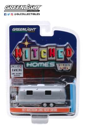 Airstream  - 1971 grey - 1:64 - GreenLight - 34070C - gl34070C | Toms Modelautos