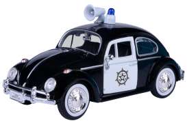 Volkswagen - Beetle black/white - 1:24 - Motor Max - 79578 - mmax79578 | Toms Modelautos Volkswagen - Beetle black/white - 1:24 - Motor Max - 79578 - mmax79578 | Toms Modelautos