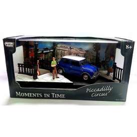 Mini  - 1970 blue - 1:64 - Motor Max - 73649-1 - mmax73649-2 | Toms Modelautos