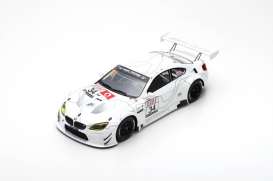 BMW  - M6 GT3 2018 white - 1:18 - Spark - 18SG033 - spa18SG033 | Toms Modelautos