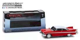 Plymouth  - Fury 1958 red/white - 1:43 - GreenLight - 86575 - gl86575 | Toms Modelautos