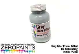 Zero Paints Paint - Grey Filler Primer Grey Filler Primer - Zero Paints - ZP-3001 - ZP3001 | Toms Modelautos