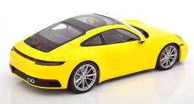 Porsche  - 911 2019 yellow - 1:87 - Minichamps - 870068322 - mc870068322 | Toms Modelautos