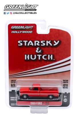 Ford - F-100 1969 red - 1:64 - GreenLight - 44870B - gl44870B | Toms Modelautos Ford - F-100 1969 red - 1:64 - GreenLight - 44870B - gl44870B | Toms Modelautos