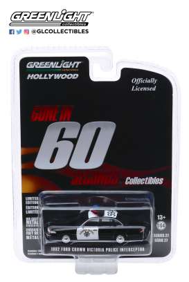Ford - Crown Victoria 1992 black/white - 1:64 - GreenLight - 44870E - gl44870E | Toms Modelautos Ford - Crown Victoria 1992 black/white - 1:64 - GreenLight - 44870E - gl44870E | Toms Modelautos