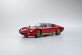 Lamborghini  - Miura P400S red - 1:18 - Kyosho - 8316r - kyo8316r | Toms Modelautos