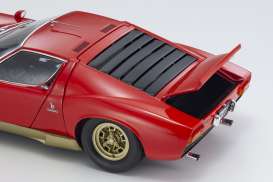 Lamborghini  - Miura P400S red - 1:18 - Kyosho - 8316r - kyo8316r | Toms Modelautos