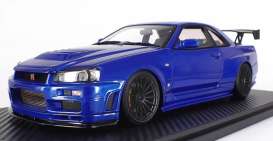 Nissan  - Nismo GT-R blue - 1:18 - Ignition - IG1830 - IG1830 | Toms Modelautos