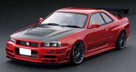 Nissan  - Nismo GT-R red - 1:18 - Ignition - IG1831 - IG1831 | Toms Modelautos