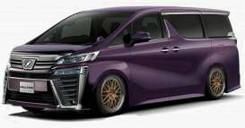 Toyota  - Velfire purple - 1:18 - Ignition - IG1674 - IG1674 | Toms Modelautos