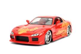 Mazda - RX-7 F&F red/yellow - 1:24 - Jada Toys - 30747 - jada30747 | Tom's Modelauto's Mazda - RX-7 F&F red/yellow - 1:24 - Jada Toys - 30747 - jada30747 | Tom's Modelauto's