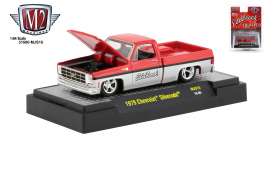 Chevrolet - Silverado 1979 red/silver - 1:64 - M2 Machines - 31500MJS15 - M2-31500MJS15 | Toms Modelautos Chevrolet - Silverado 1979 red/silver - 1:64 - M2 Machines - 31500MJS15 - M2-31500MJS15 | Toms Modelautos