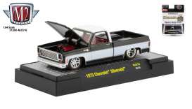 Chevrolet - Silverado 1973 black/white - 1:64 - M2 Machines - 31500MJS16 - M2-31500MJS16 | Toms Modelautos Chevrolet - Silverado 1973 black/white - 1:64 - M2 Machines - 31500MJS16 - M2-31500MJS16 | Toms Modelautos
