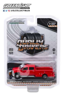 Chevrolet  - Silverado 2018 red - 1:64 - GreenLight - 46030A - gl46030A | Toms Modelautos