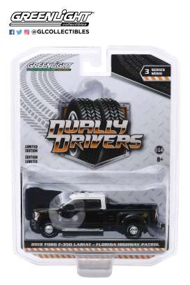 Ford - F-350 2019 black/white - 1:64 - GreenLight - 46030E - gl46030E | Toms Modelautos Ford - F-350 2019 black/white - 1:64 - GreenLight - 46030E - gl46030E | Toms Modelautos