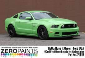 Zero Paints Paint - Ford USA Gotta Have It  Green - Zero Paints - ZP1554GHIG | Toms Modelautos
