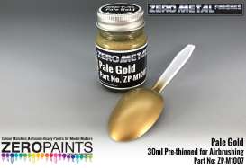 Zero Paints Paint - Pale Gold - Zero Paints - ZPM1007 | Toms Modelautos