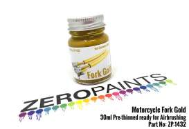 Zero Paints Paint - Fork Gold - Zero Paints - ZP1432 | Toms Modelautos