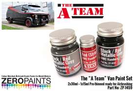 Zero Paints Paint - The A-Team paint set - Zero Paints - ZP1459 | Toms Modelautos