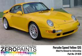 Zero Paints Paint - Speed Yellow - Zero Paints - ZP1031SY | Toms Modelautos