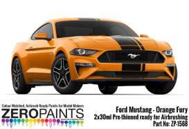 Zero Paints Paint - Orange Fury - Zero Paints - ZP1568 | Toms Modelautos