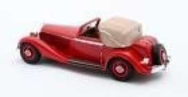 Mercedes Benz  - 500K 1935 red - 1:43 - Matrix - 41302-151 - MX41302-151 | Toms Modelautos