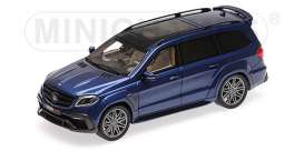 Brabus Mercedes Benz - 850 2017 dark blue - 1:43 - Minichamps - 437037364 - mc437037364 | Toms Modelautos