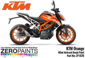 Zero Paints Paint - KTM Orange - Zero Paints - ZP1576 | Toms Modelautos
