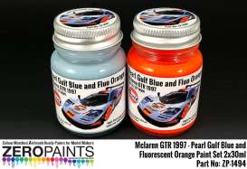 Zero Paints Paint - 1997 Gulf orange and blue - Zero Paints - ZP1494 | Toms Modelautos