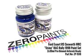 Zero Paints Paint - Cosworth WRC white and blue - Zero Paints - ZP1518 | Toms Modelautos