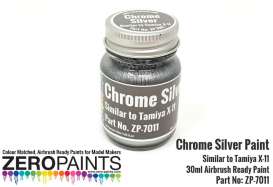 Zero Paints Paint - Chrome Silver - Zero Paints - ZP7011 | Toms Modelautos