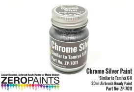 Zero Paints Paint - Chrome Silver - Zero Paints - ZP7011 | Toms Modelautos