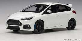 Ford  - Focus RS 2016 white - 1:18 - AutoArt - 72951 - autoart72951 | Toms Modelautos