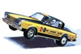 Plymouth  - Barracuda 1966  - 1:25 - AMT - s1153 - amts1153 | Toms Modelautos