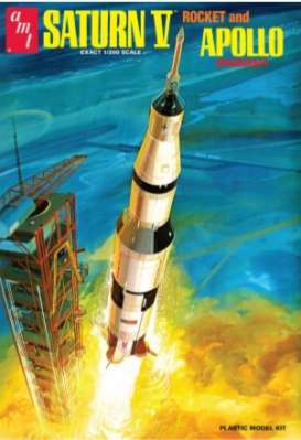 Saturn  - V Rocket  - 1:24 - AMT - s1174 - amts1174 | Toms Modelautos