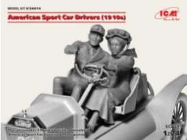 American Figures - Sport Car  - 1:24 - ICM - 24014 - icm24014 | Toms Modelautos