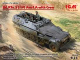 Military Vehicles  - Sd.Kfz.251/6  - 1:35 - ICM - 35104 - icm35104 | Toms Modelautos