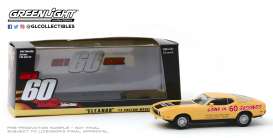 Ford Mustang - Mach 1 1973 yellow/black - 1:43 - GreenLight - 86571 - gl86571 | Toms Modelautos