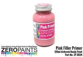 Zero Paints Paint - pink primer - Zero Paints - ZP-3024 - ZP3024 | Toms Modelautos