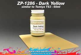 Zero Paints Paint - Dark Yellow - Zero Paints - ZP-1286 - ZP1286 | Toms Modelautos